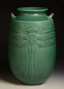 Nichibei Potters Dragonfly Vase